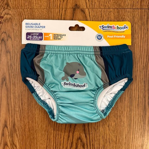 Swim School Reusable Swim Diaper 18 Months - Picture 6 of 7